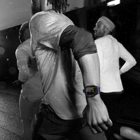 Apple Watch Ultra 2 LTE 49 мм (титановый корпус, черный/черный, ремешок из эластомера M) Image #6