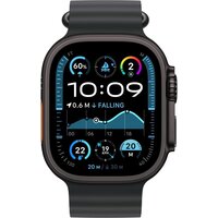 Apple Watch Ultra 2 LTE 49 мм (титановый корпус, черный/черный, ремешок из эластомера M) Image #2