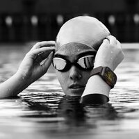 Apple Watch Ultra 2 LTE 49 мм (титановый корпус, черный/черный, ремешок из эластомера M) Image #8