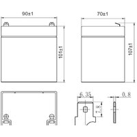 Delta HR 12-21W (12В/5 А·ч) Image #2