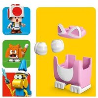 LEGO Super Mario 71407 Наряд Пич-кошки и Ледяная башня Image #9