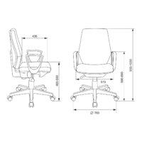 Бюрократ CH-W545 (серый) Image #7