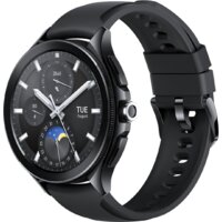 Xiaomi Watch 2 Pro LTE (черный, с черным силиконовым ремешком, международная версия)