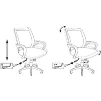 Бюрократ CH-695N/BL/TW-11 (черный/синий) Image #7