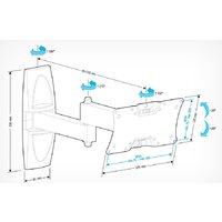 Holder LCDS-5064 (белый) Image #2