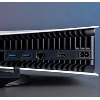 Sony PlayStation 5 Slim CFI-2000A (2 геймпада, белый/черный) Image #6