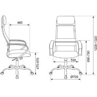 Бюрократ CH-608SL/BLACK (черный) Image #5