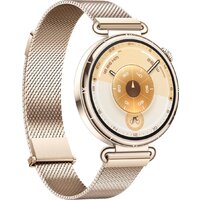 Huawei Watch GT 6 41 мм (золотистый, с золотистым миланским браслетом, международная версия) Image #3