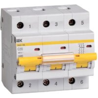 IEK ВА 47-100 32А 3P 10кА С MVA40-3-032-C