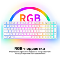 Royal Kludge RK100 RGB (белый, RK Red) Image #6