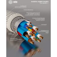 CACTUS CS-HDMI.2.1-5 (5 м, серебристый) Image #4