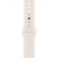 Apple Watch Series 10 46 мм (алюминиевый корпус, розовое золото/звездный свет, спортивный силиконовый ремешок M/L) Image #3