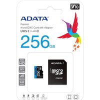 ADATA Premier AUSDX256GUICL10A1-RA1 microSDXC 256GB (с адаптером) Image #4