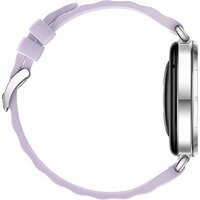 Huawei Watch GT 6 41 мм (серебристый, с сиреневым силиконовым ремешком, международная версия) Image #6