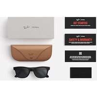 Ray-Ban Meta Wayfarer Gen 2 RW4012 (large, черный матовый/графитовый) Image #7