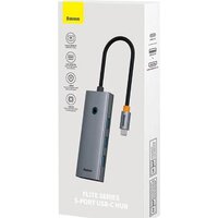 Baseus Flite Series 4-Port USB-C Hub B00052809813-00 Image #4