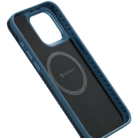 Pitaka MagEZ Case 4 для iPhone 15 Pro (1500D twill, черный/синий) Image #2