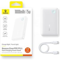 Baseus EnerFill FP11 10000mAh 15W (белый) Image #9