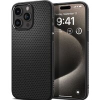 Spigen Liquid Air для iPhone 15 Pro Max ACS06562 (черный)