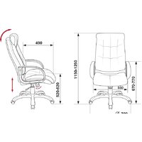 Бюрократ CH-824B/LBLACK (черный) Image #5