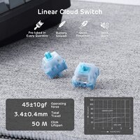 Royal Kludge S85 Horizon Blue (RK Beige) Image #6