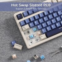 Royal Kludge S85 Horizon Blue (RK Beige) Image #5