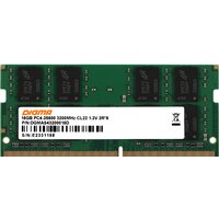 Digma 16ГБ DDR4 SODIMM 3200 МГц DGMAS43200016D