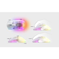 SteelSeries Aerox 3 Wireless 2022 Edition Ghost Image #6