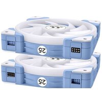 Thermaltake Swafan EX12 ARGB Hydrangea Blue TT Premium Edition 3-Fan Pack CL-F183-PL12BU-A Image #3