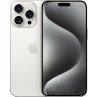Apple iPhone 15 Pro Max eSIM 256GB (белый титан)