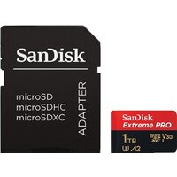 SanDisk Extreme PRO microSDXC SDSQXCD-1T00-GN6MA 1TB (с адаптером)