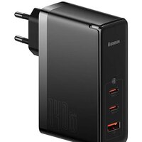 Baseus GaN5 Pro Fast Charger 2C+U 140W EU (черный)