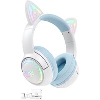 Onikuma GT838 Cat Ear (белый/голубой)