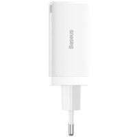 Baseus GaN5 Pro Fast Charger 2C+U 65W (белый)