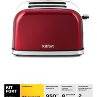 Kitfort KT-2036-1 (красный) Image #2