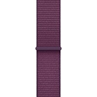 Apple Watch Series 10 42 мм (алюминиевый корпус, розовое золото/сливовый, нейлоновый ремешок) Image #3