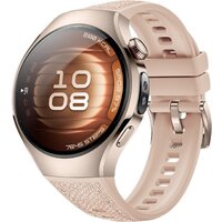 Huawei Watch 5 42 мм (песочный, с бежевым силиконовым ремешком, международная версия)