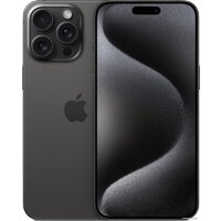 Apple iPhone 15 Pro Max 1TB (черный титан)