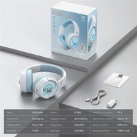 Onikuma GT802 (белый/голубой) Image #9