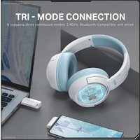 Onikuma GT802 (белый/голубой) Image #4