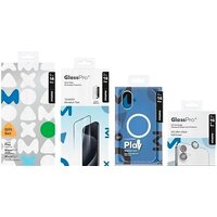 Momax Protection Bundle Set для iPhone 16 Plus MXAP24LTGS