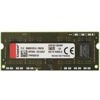 Kingston ValueRAM 4GB DDR3 SODIMM PC3-12800 KVR16S11S8/4WP