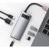 Baseus Metal Gleam Series 6-in-1 Multifunctional USB Type C CAHUB-CW0G Image #10
