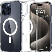 Spigen Ultra Hybrid (MagFit) для iPhone 15 Pro Max ACS06576 (белый)