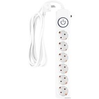 IPPON BK-6-EU-5-16-W (5м, 6 розеток, белый)