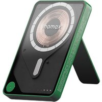 Momax 1-Power X Pro Magnetic Built-In USB-C IP131 5000mAh (зеленый)