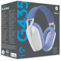 Logitech G435 Lightspeed (белый/сиреневый) Image #5