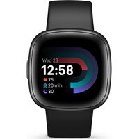 Fitbit Versa 4 (черный/черный алюминий) Image #2