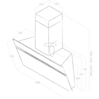 Elica Stripe Urban Cast Iron/A/90 Image #5