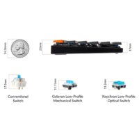 Keychron K5 SE RGB K5SE-E2-RU (Keychron Low Profile Optical Blue) Image #2